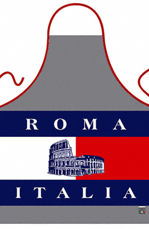 Colosseo flag apron